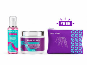 Root To End Hair Serum 120 Ml+ROOT TO END LEAVE IN CONDITIONER DRY&DAMAGED HAIR 400ML