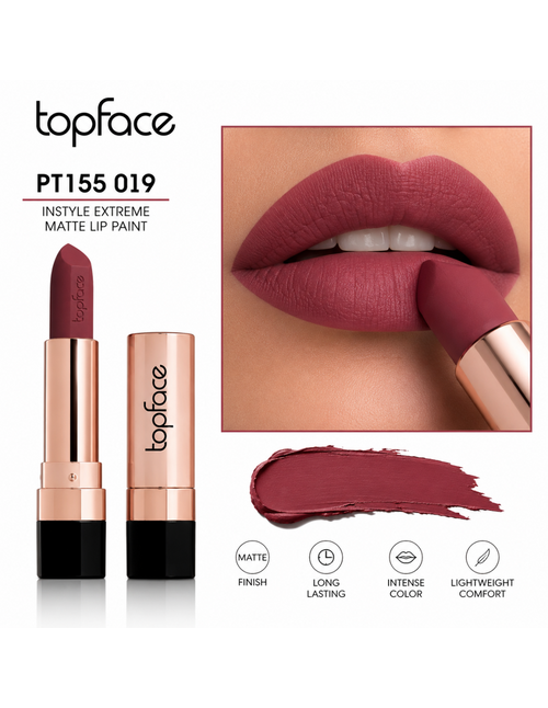 Topface Instyle Matte Lipstick 019