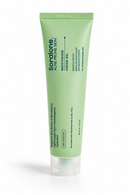 Soralone Acne Prone Skin Moisturizer Cream Gel 60 Ml