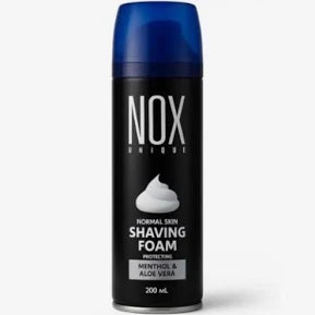 Nox Unique Skin Shaving Foam Menthol & Aloe 200ml