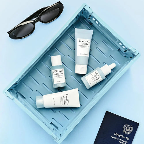 Centella Hyalu-Cica Travel Kit - 4-Piece Hydrating Skincare Set