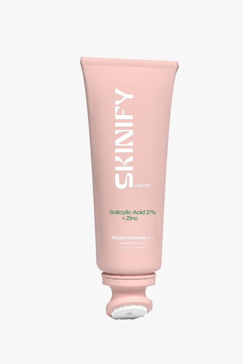 Skinify Clean Salicylic Acid 2% +Zinc Facial Cleanser 200 ml1
