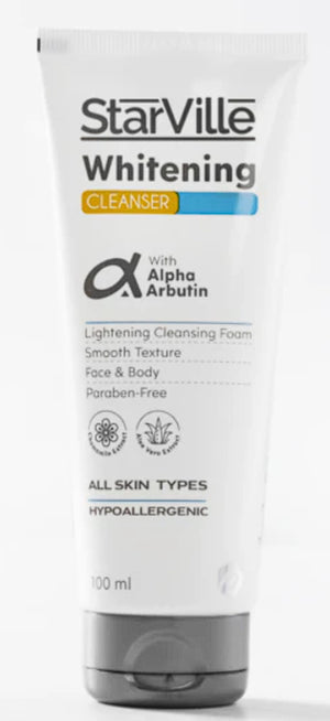 starville cleanser with alpha arbutin 100ml