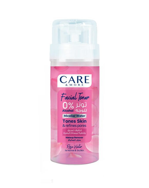 Care & More Facial Toner Dry/Normal Skin Rose Water 150ml