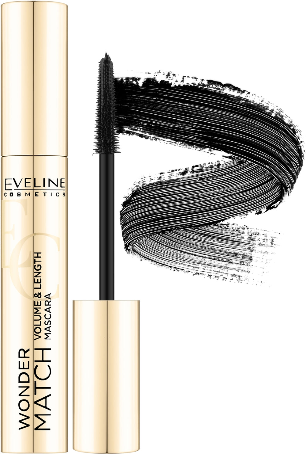Eveline Wonder Match Volume & Length Mascara Black