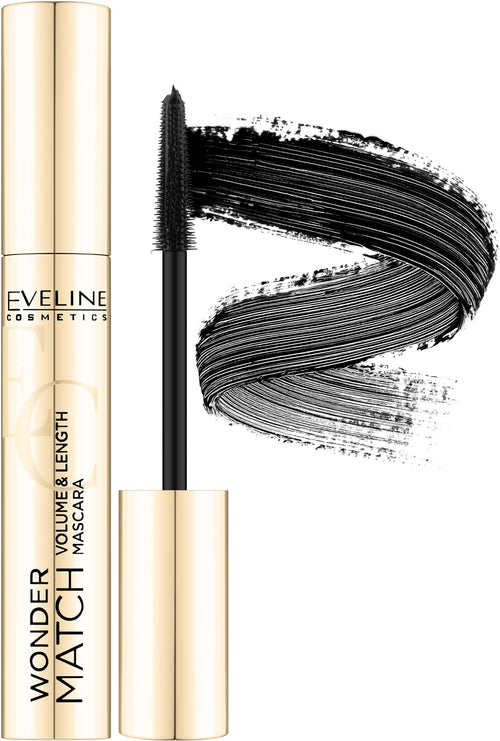 Eveline Wonder Match Volume & Length Mascara Black