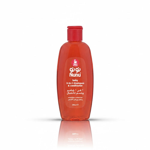 Nunu 2*1 Shampoo & Conditioner For Kids 200Ml1