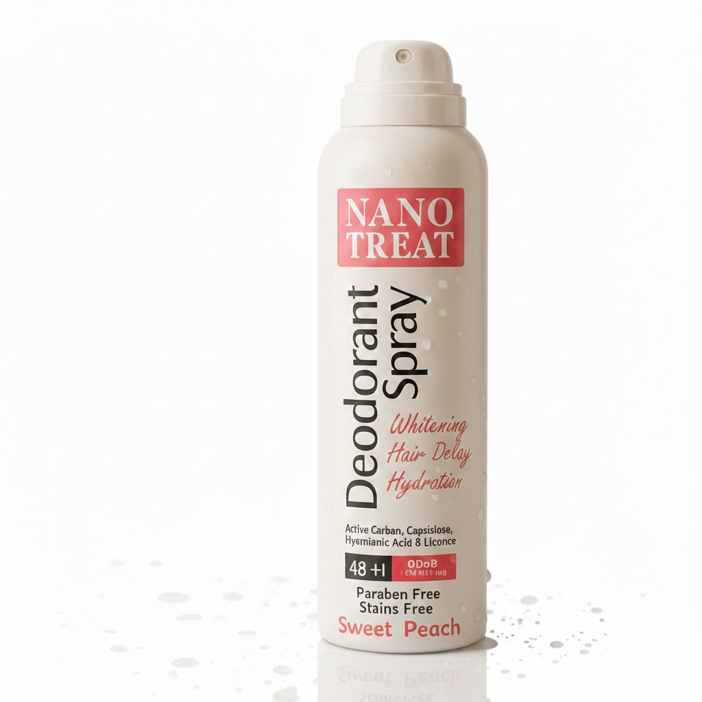 Nano treat deodorant spray sweet peach 150ml