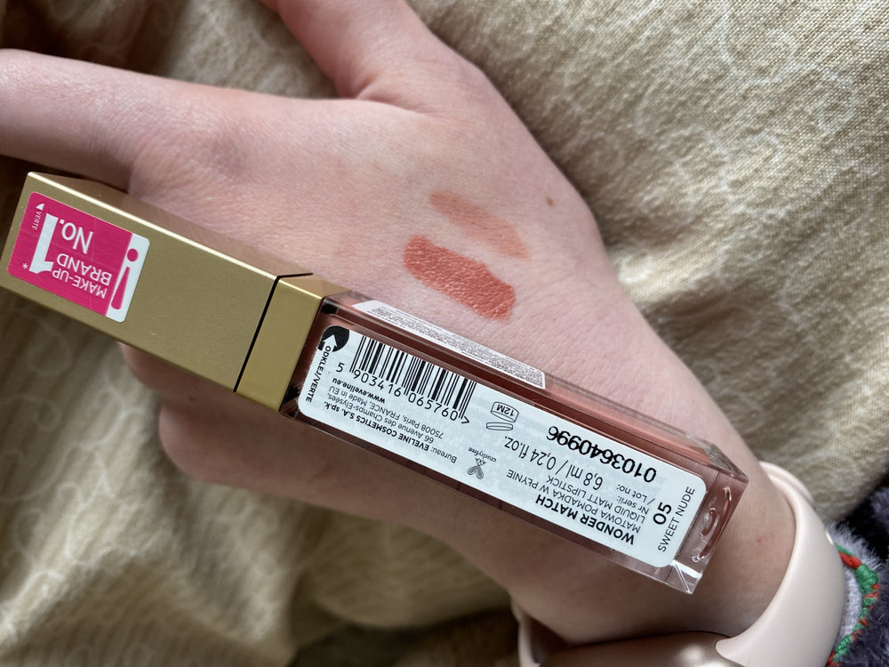 Eveline Wonder Match Liquid Matt Lipstick 05 Sweet Nude
